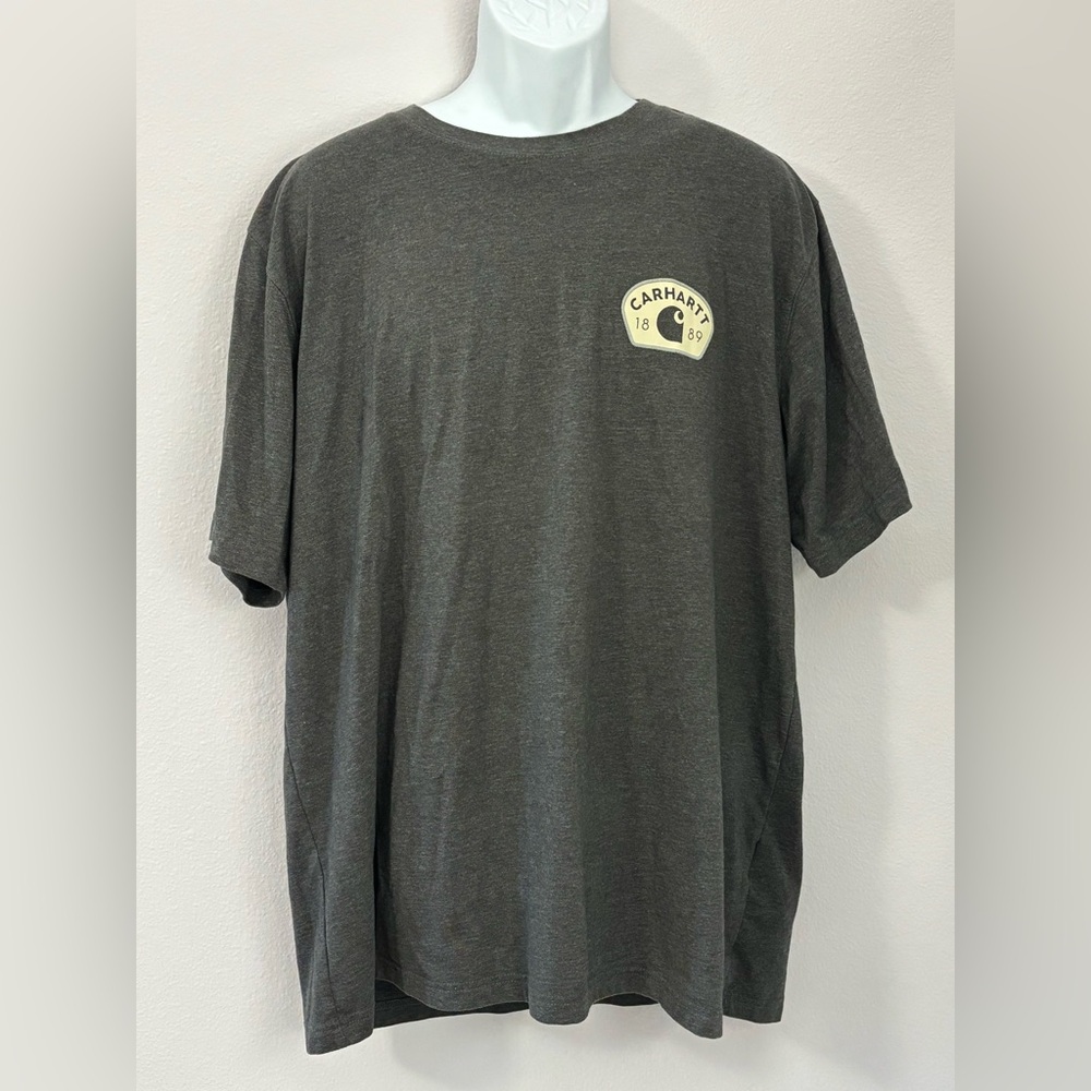 CARHARTT - “Carhartt 1889” Relaxed Fit Dark Gray T-Shirt Great Condition Size XL